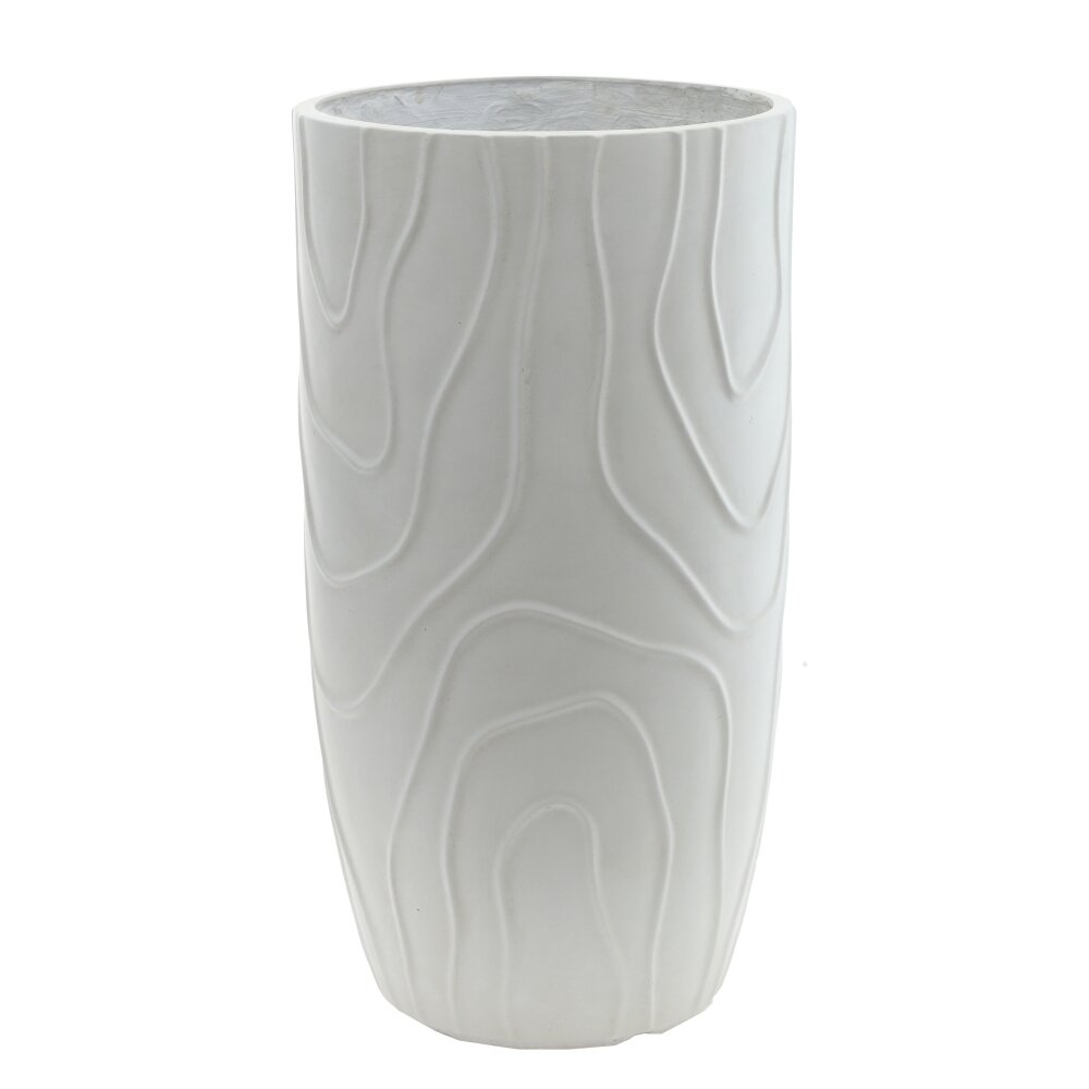 Кашпо 35х35х65см, белый, магнезия арт.817460 по цене 