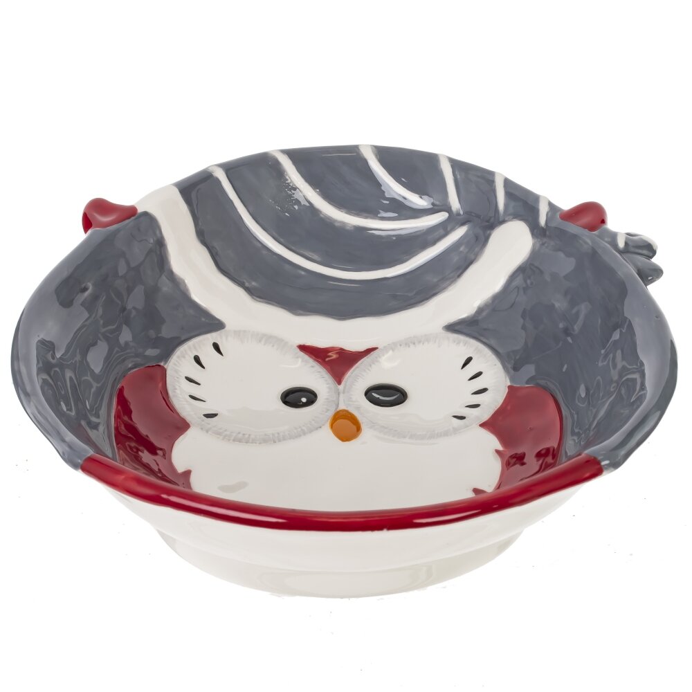 Салатник Сова 17х16х5см, керамика арт.821772 по цене 