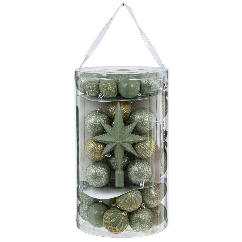 Украшение новогоднее Шар набор из 56-ти шт арт.807918 по цене 