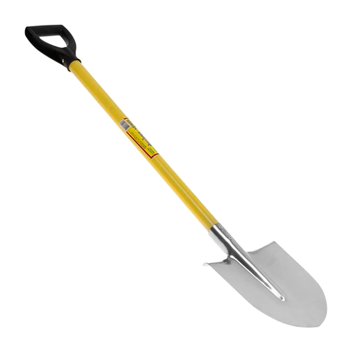 Лопата штыковая Усадьба Люкс, нержавеющая с черенком по цене 