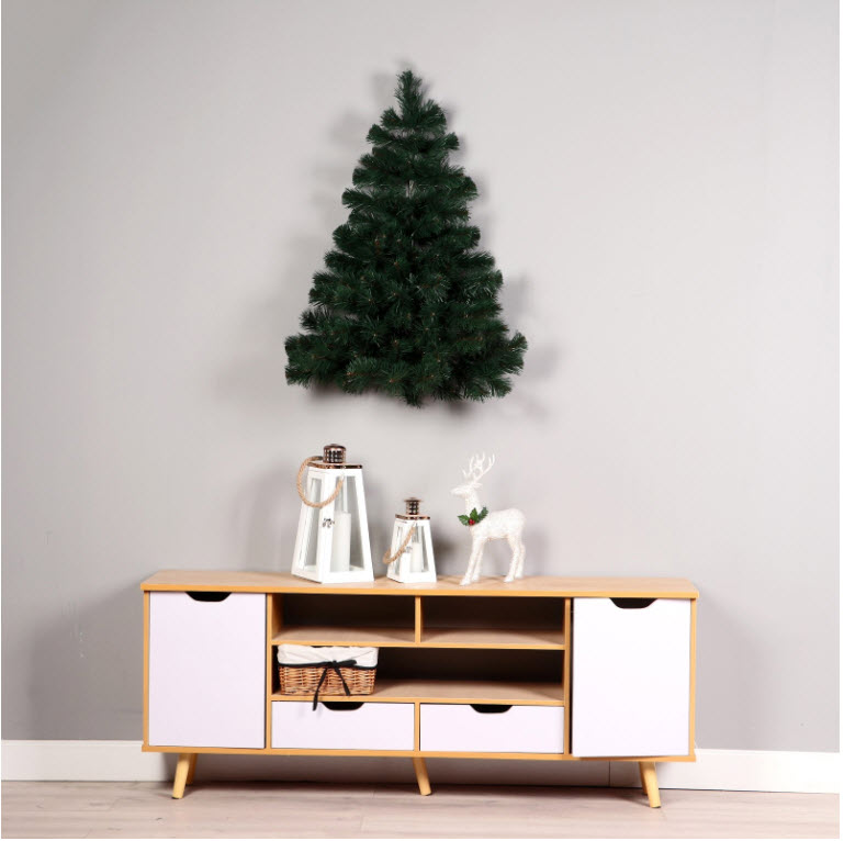 Ель искусственная Настенная 120см арт.2827175 по цене 