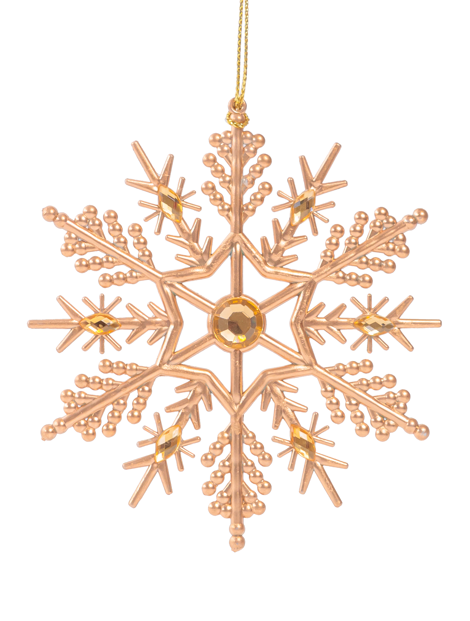 Украшение новогоднее Снежинка 10,5x9,5x0,3см арт.94422 по цене 