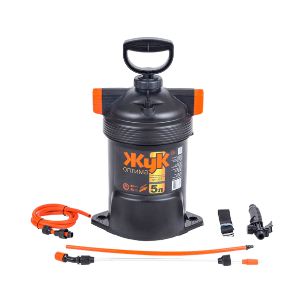 Опрыскиватель Жук Оптима 5л ОП-220 черный по цене 