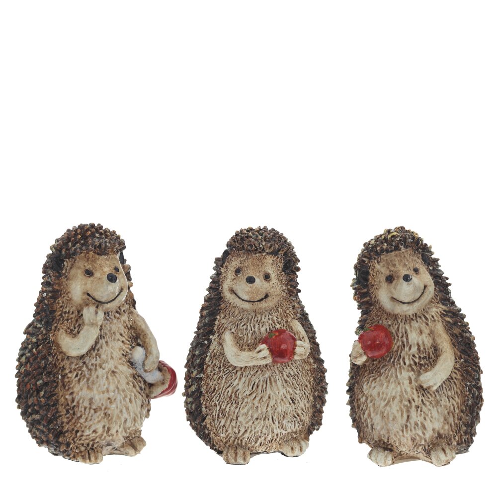 Фигурка декоративная Ежик 5,5х5х10см полимерные материалы арт.764368 по цене 