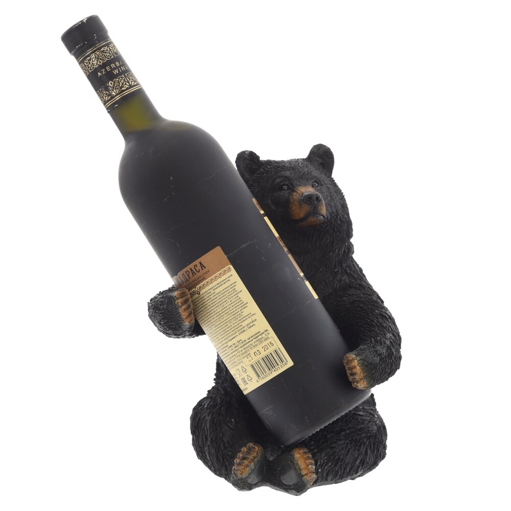 Подставка для бутылки Медведь 16х16х20,5см арт.818352 по цене 