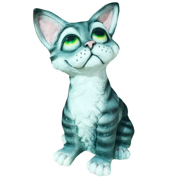 Фигура декоративная садовая Кот 23х27х42см полистоун арт.626223/B003 по цене 