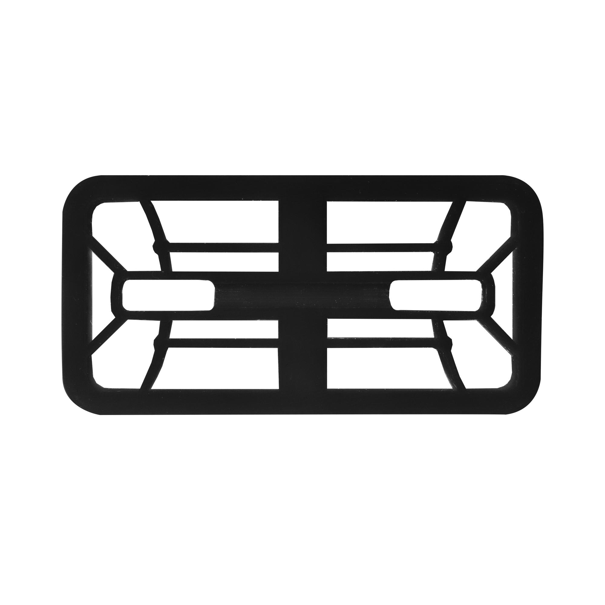 Фиксатор для садовых скоб, прямоугольный, 50шт/уп., размер 6х3х0,5 см, Гарден Шоу по цене 