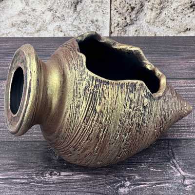 Кашпо Амфора лежащая 14см 1,8л керамика, розовый арт.289950 по цене 