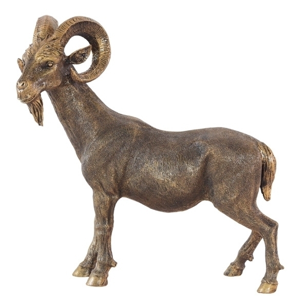 Фигура садовая Козлик 54х25х54см, полистоун арт.626200/F426 по цене 