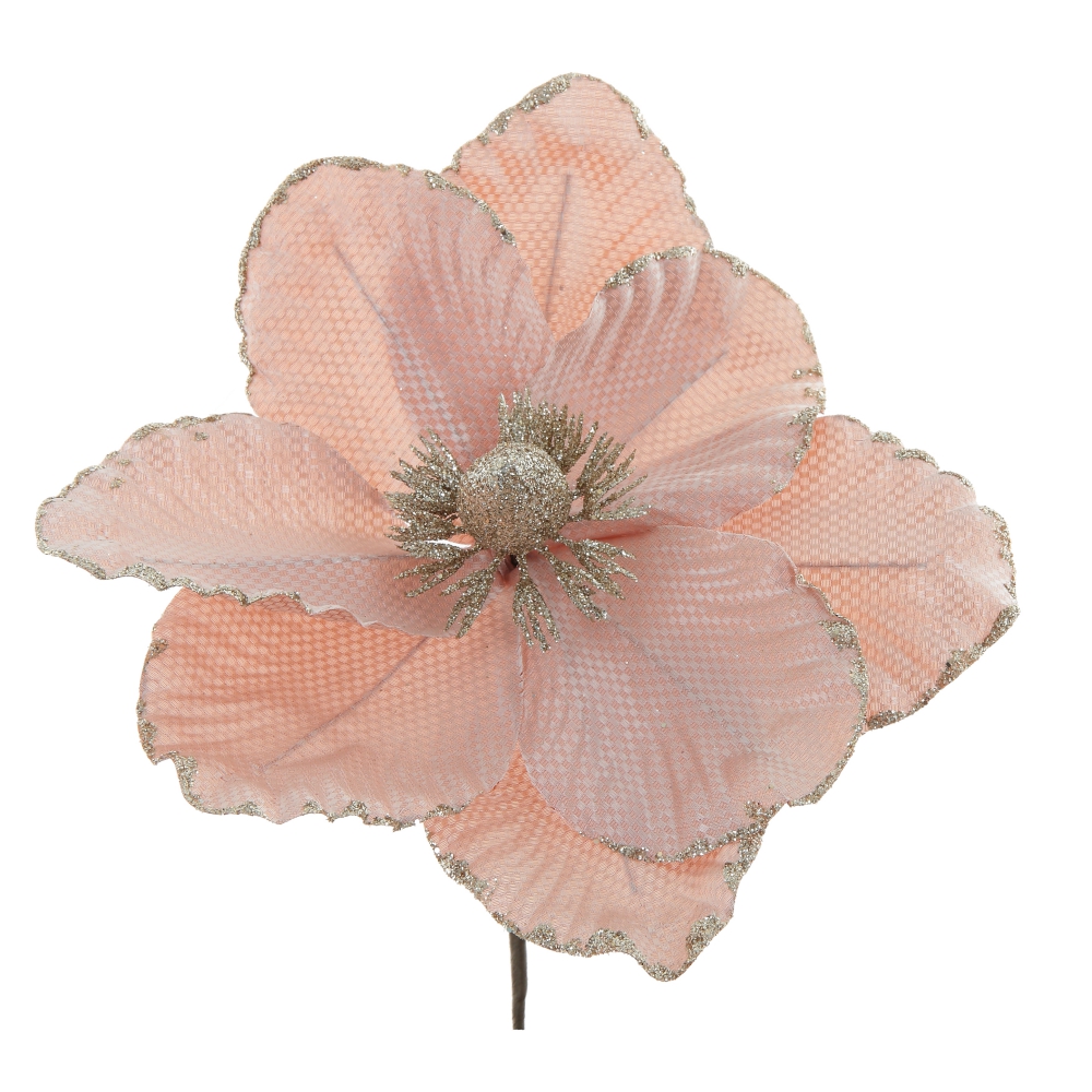 Цветок искусственный Магнолия 20х20х20см арт.762517 по цене 