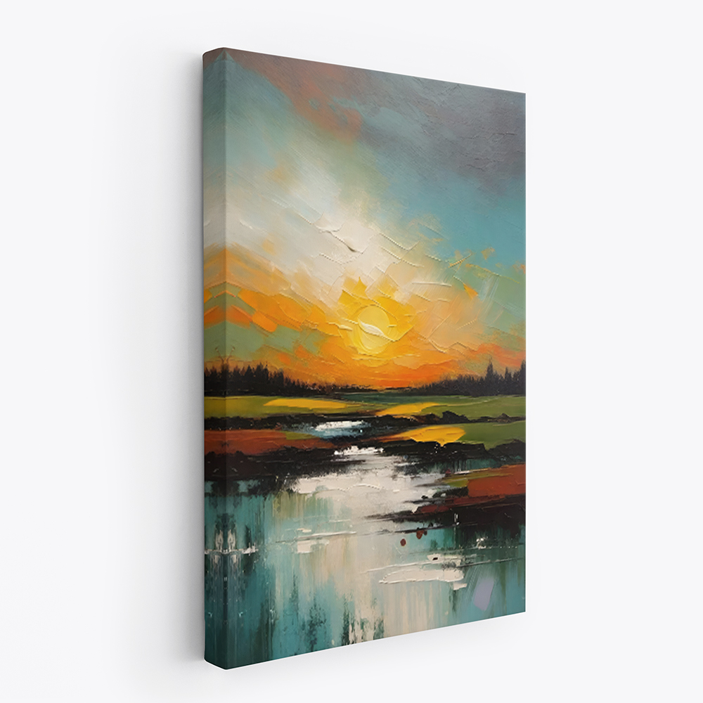 Картина Симфония Вечереет 70х50см арт.1-340 по цене 