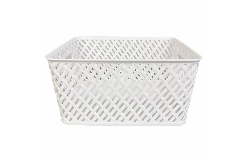 Корзина Плетенка белая 350х290х175 по цене 