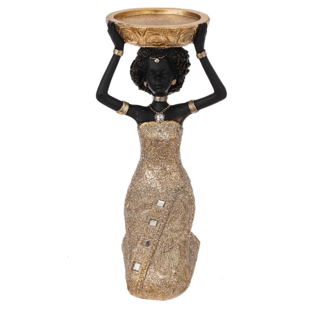 Фигурка декоративная Африканка 11х14,5х20см арт.817858 по цене 