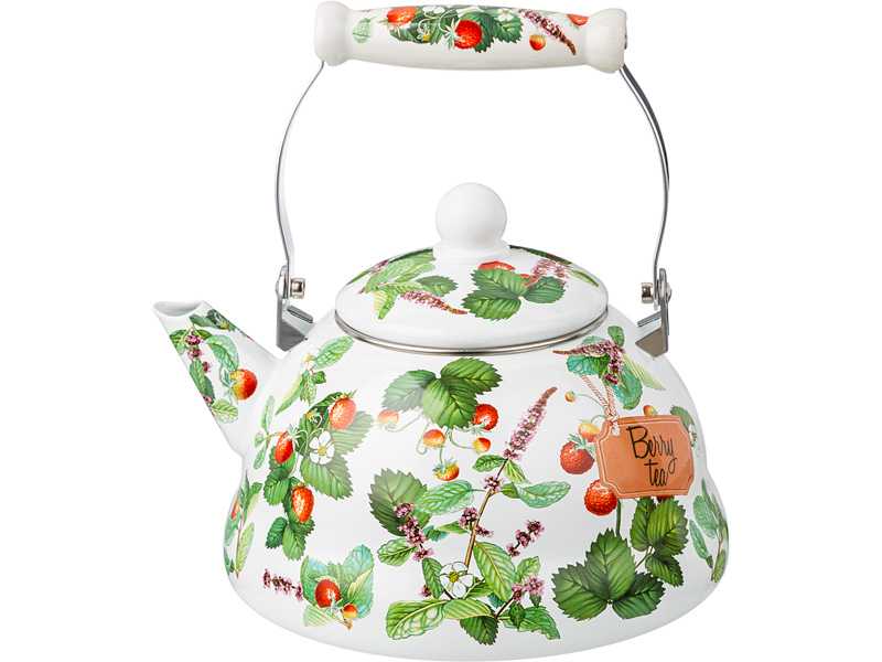 Чайник Агнесс эмаль зеленый 3л арт.934-567 по цене 