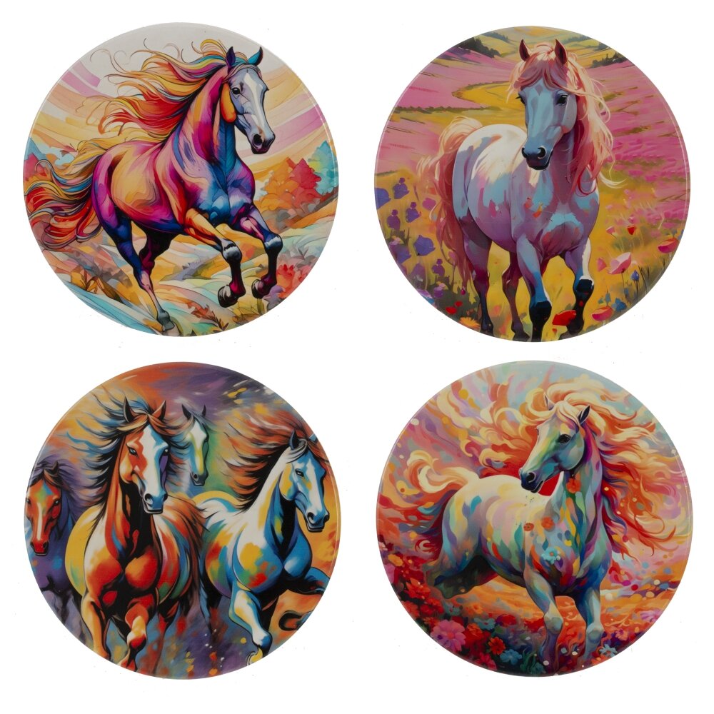 Подставка под горячее Лошадь 10см, 4в арт.823835 по цене 