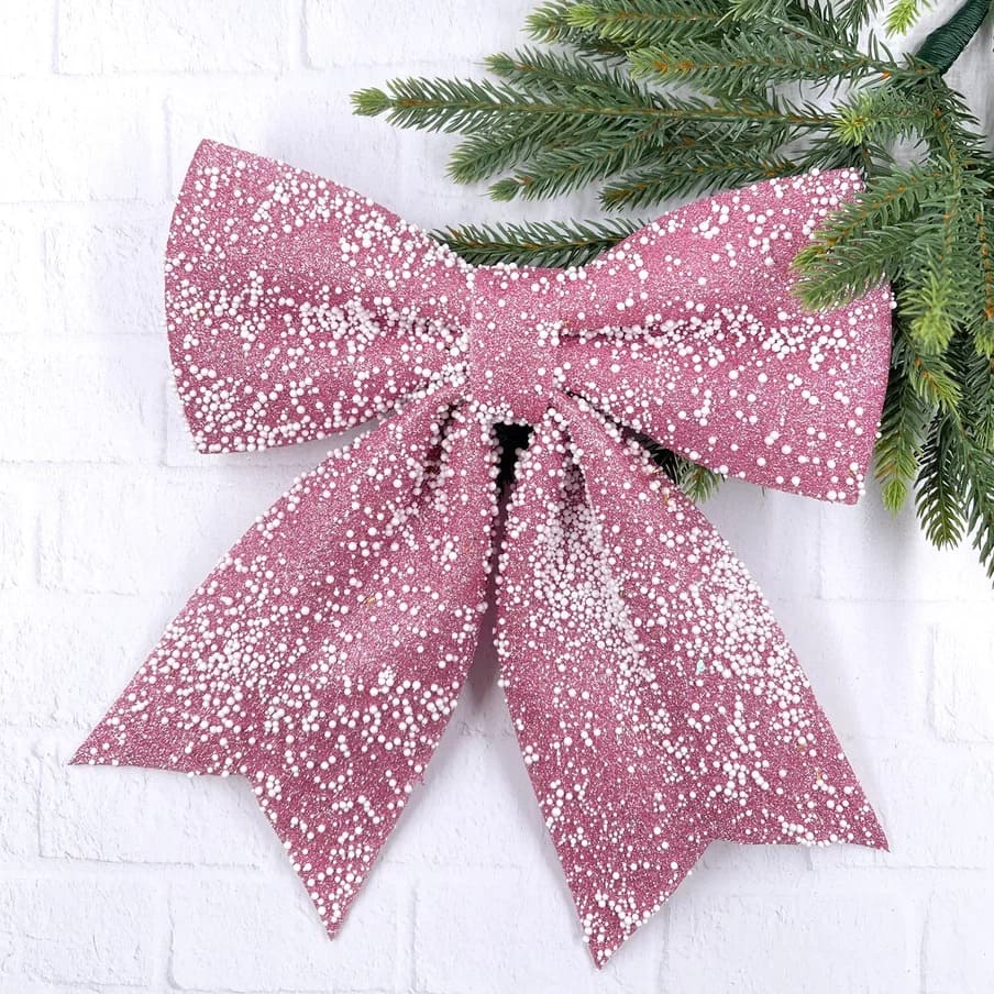 Бант розовый 24х28см арт.86839 по цене 