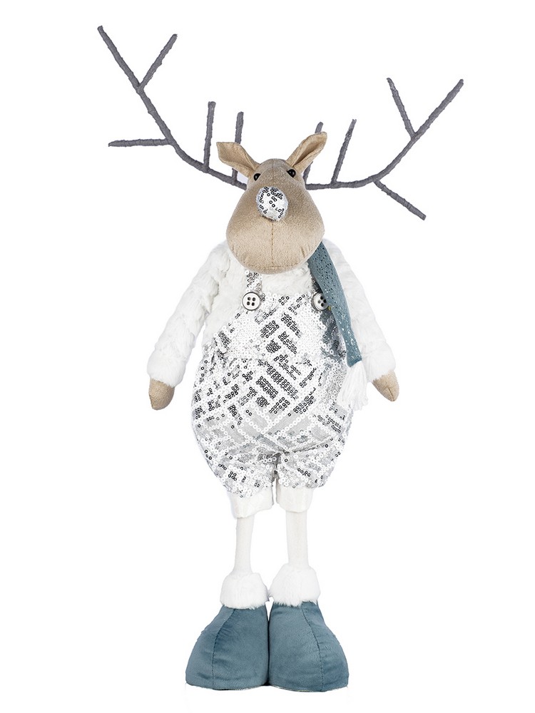 Игрушка мягконабивная Олень мальчик 16х18х63см арт.90613 по цене 