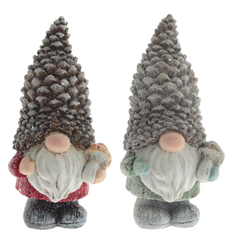 Фигурка декоративная Гном 10х8х21см полимерные материалы арт.774529 по цене 