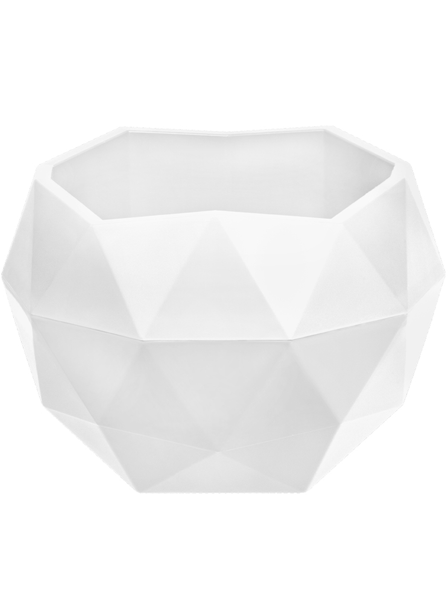 Кашпо Топаз 2,5л Белый арт.КШ-9127 по цене 