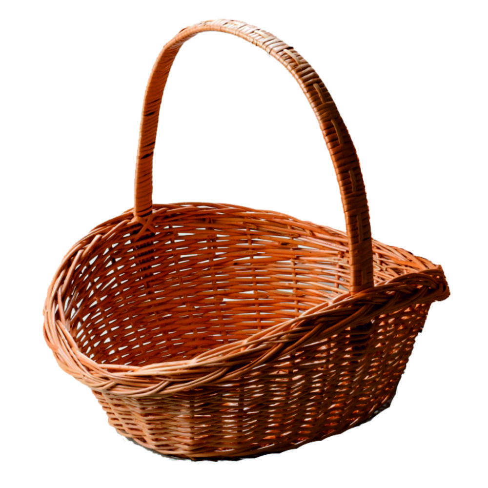 Корзина новогодняя 37см плетеная арт.НХП 0048/1/2 по цене 