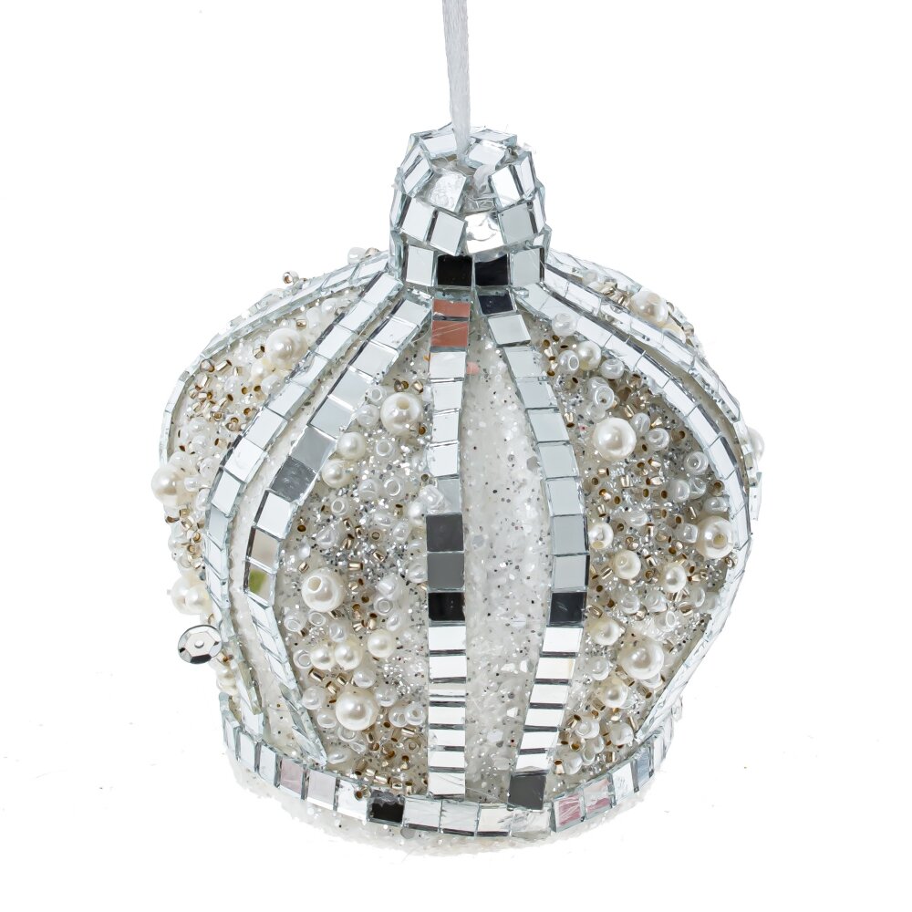 Изделие декоративное подвесное Корона 8х8х9,5см арт.806894 по цене 