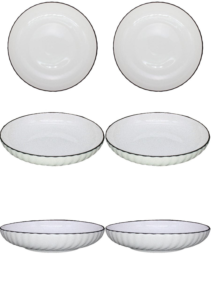 Тарелка обеденная Зефир 20см, фарфор арт.MFK21114 по цене 