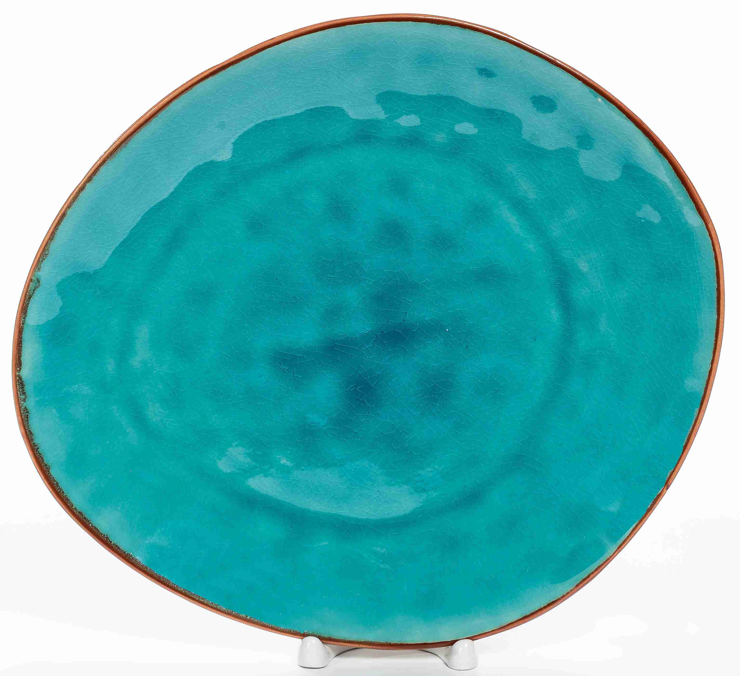 Тарелка Шаяна мелкая 280х250мм керамика арт.209-27002 по цене 