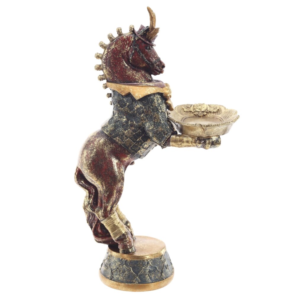 Фигурка декоративная Лошадь 14х20х33см арт.825420 по цене 