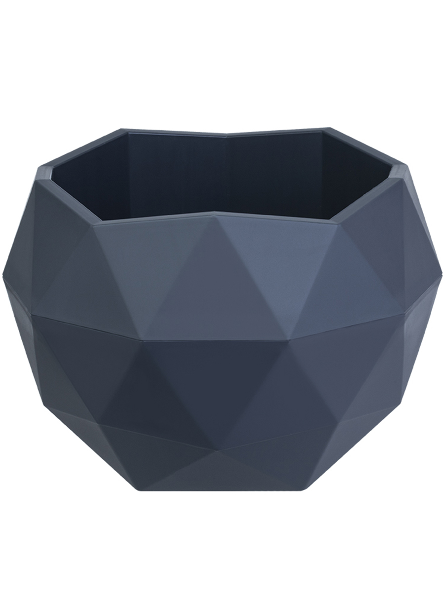 Кашпо Топаз 2,5л Антрацит арт.КШ-9124 по цене 