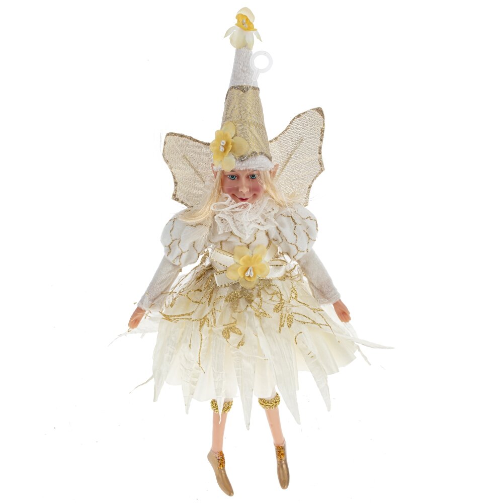 Игрушка набивная Фея цветочная 11х5х34см арт.791551 по цене 