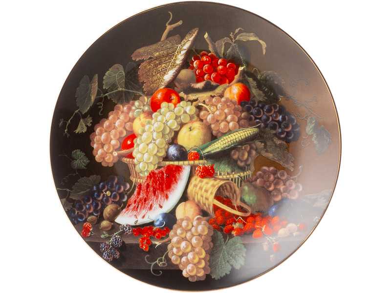 Тарелка Лефард декоратовная фрукты 20,5см арт.760-732 по цене 