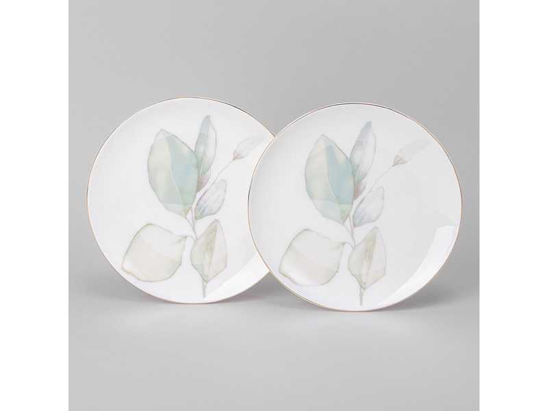 Набор тарелок закусочных Лефард Вдохновение Нежность 2шт 20,5см, фарфор арт.422-139 по цене 
