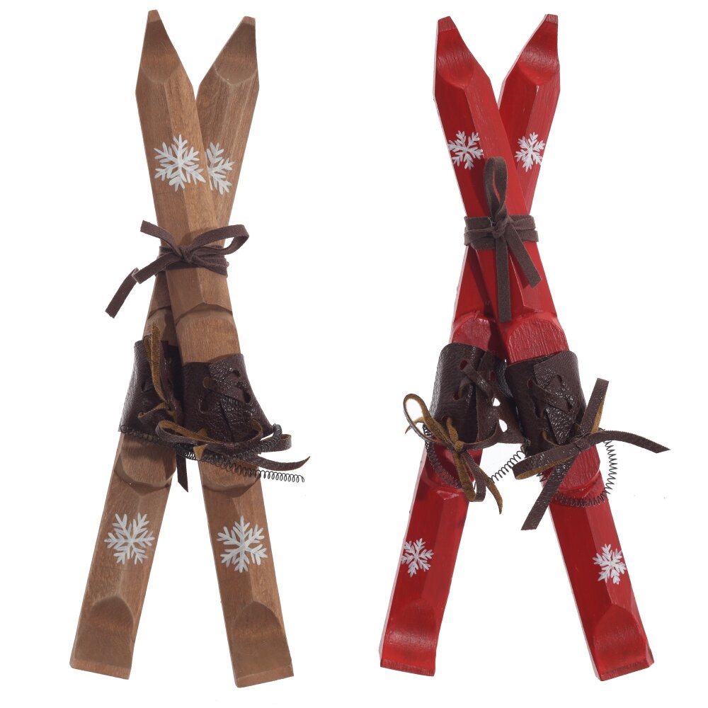Изделие подвесное Лыжи 23х7х5см 2в. арт.822503 по цене 