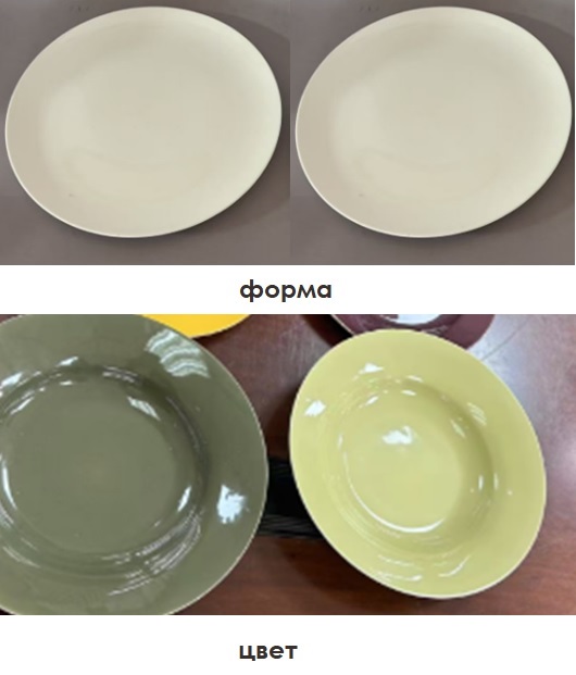 Набор тарелок закусочных Лефард Тет-а-тет 2шт 20,5см, фарфор арт.416-105 по цене 