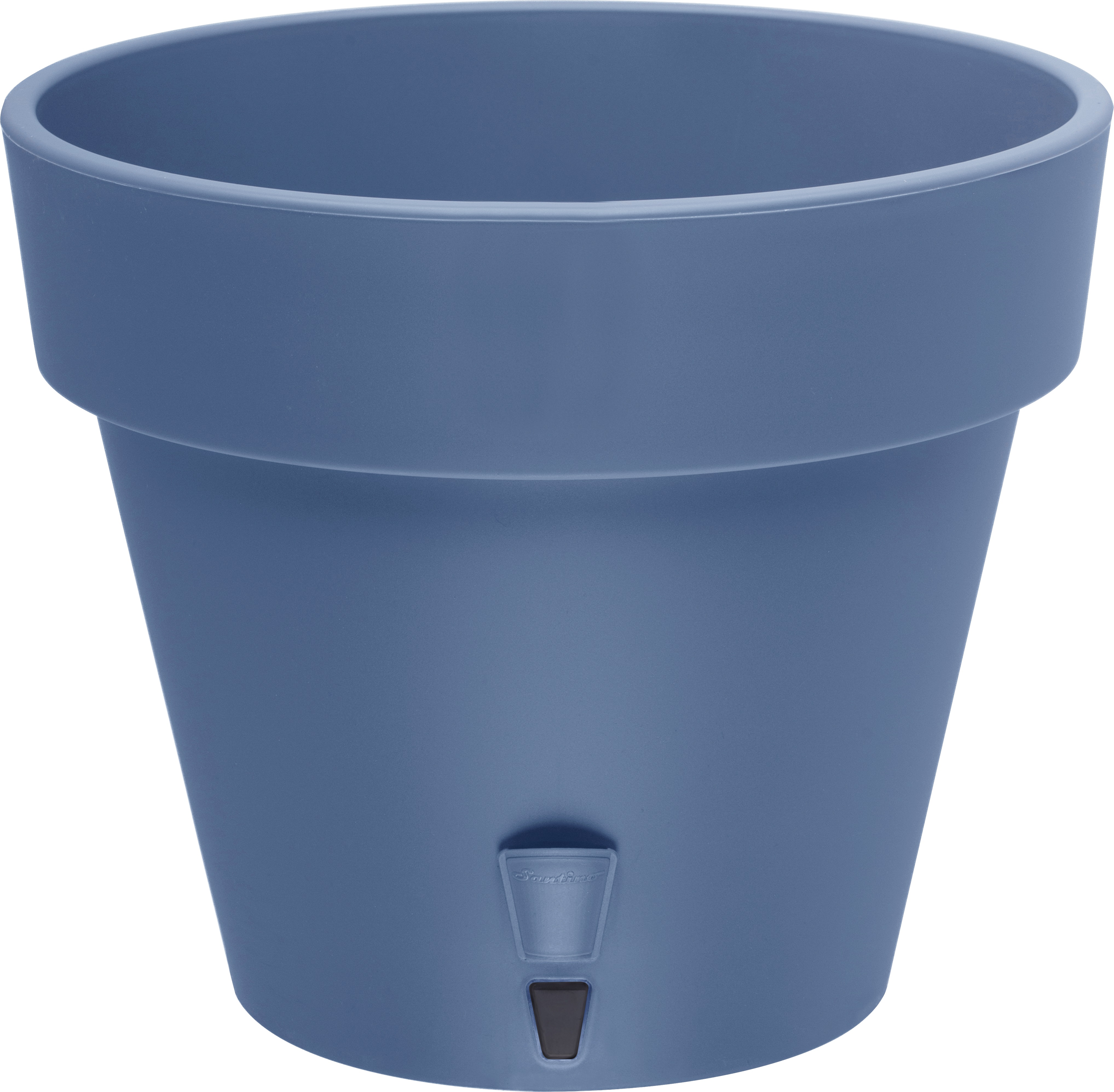 Горшок Латина 2,5л без дренажного картриджа Дымчатый Cиний по цене 