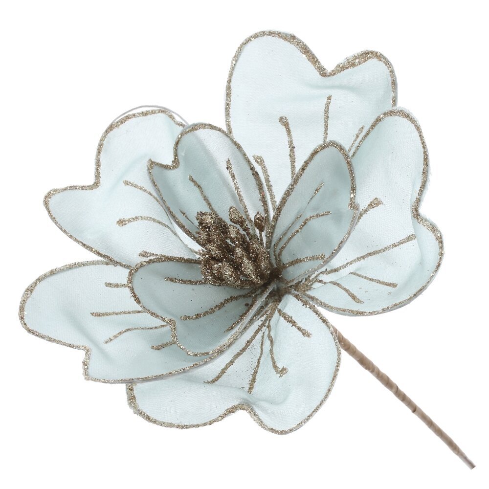 Цветок искусственный Магнолия 18х18х40см арт.824335 по цене 