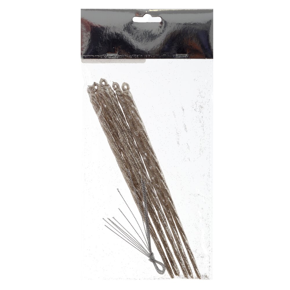 Изделие подвесное Сосулька набор 6шт 5х0,7х19см арт.822785 по цене 