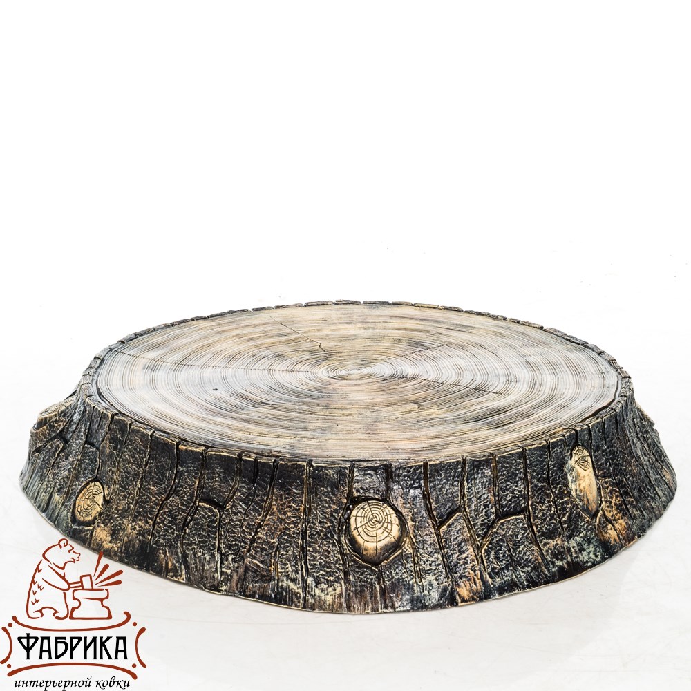 Крышка люка средняя Спил дуба, стеклопластик 17х107х107см арт.U09109 по цене 