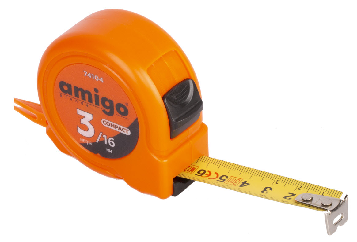 Рулетка 3m*16mm 74104 по цене 