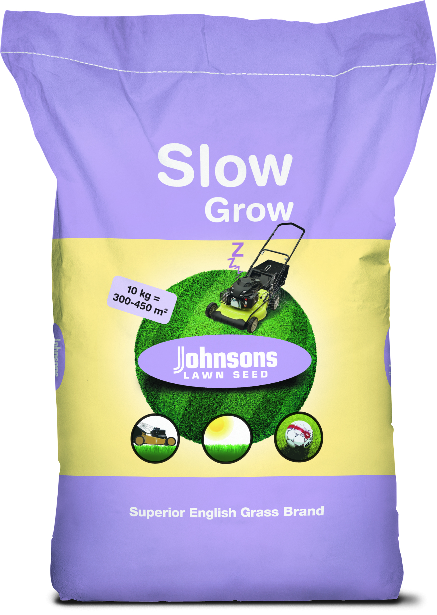 Семена газона ДЛФ Джонсонс Слоу Гроу низкорастущий мешок 10кг 