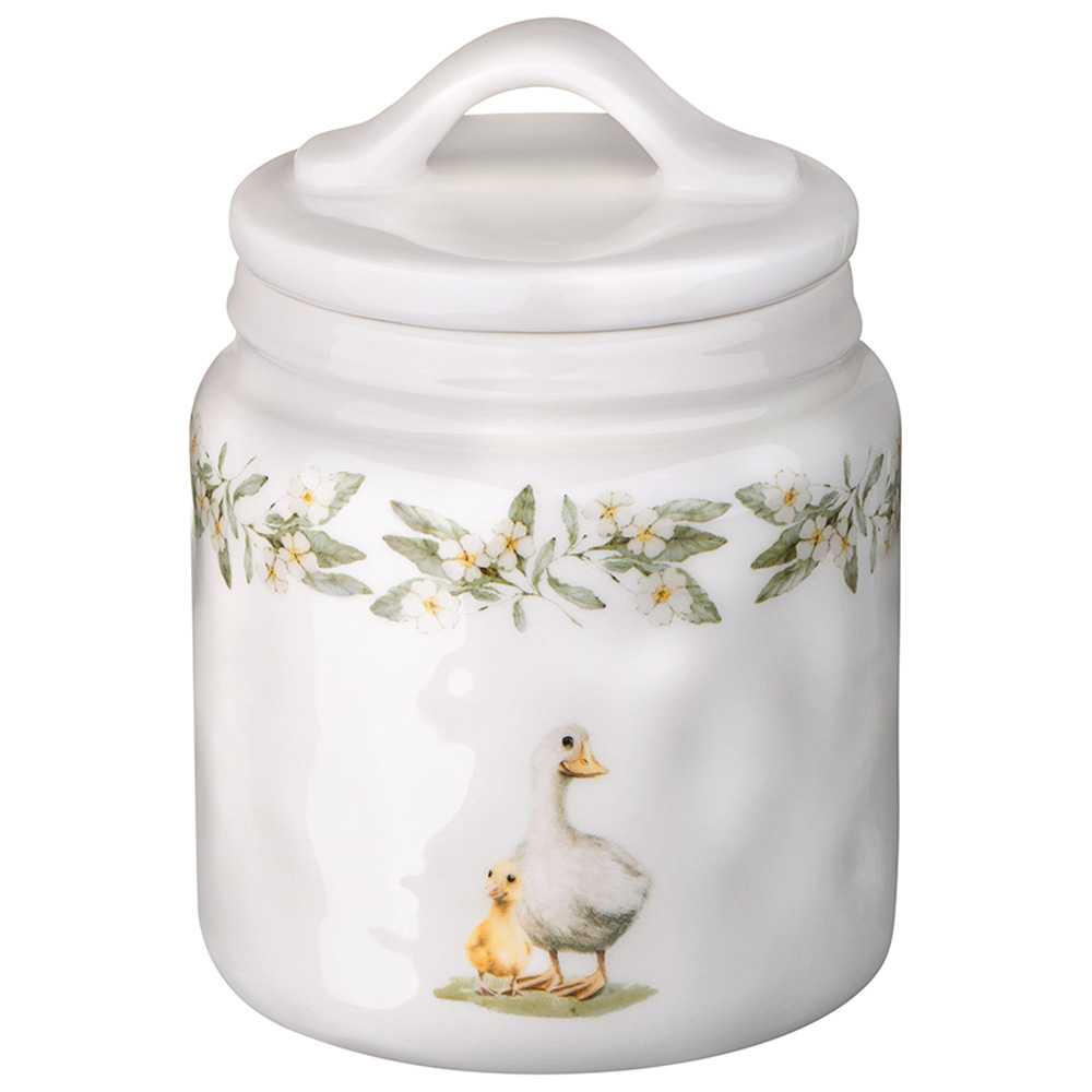 Емкость для хранения Лефард Яблоневый сад 500мл, керамика арт.358-2364 по цене 