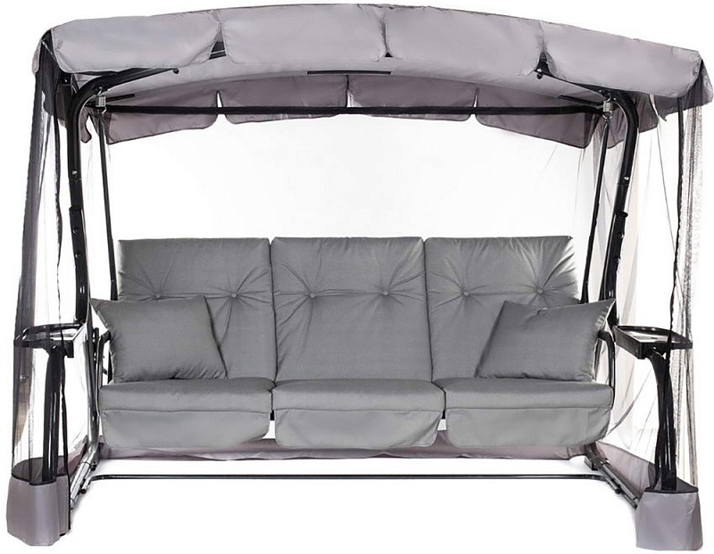 Качели садовые 3-местные Нордан арт. 910-196-1054 236,5x138x181,5 см по цене 