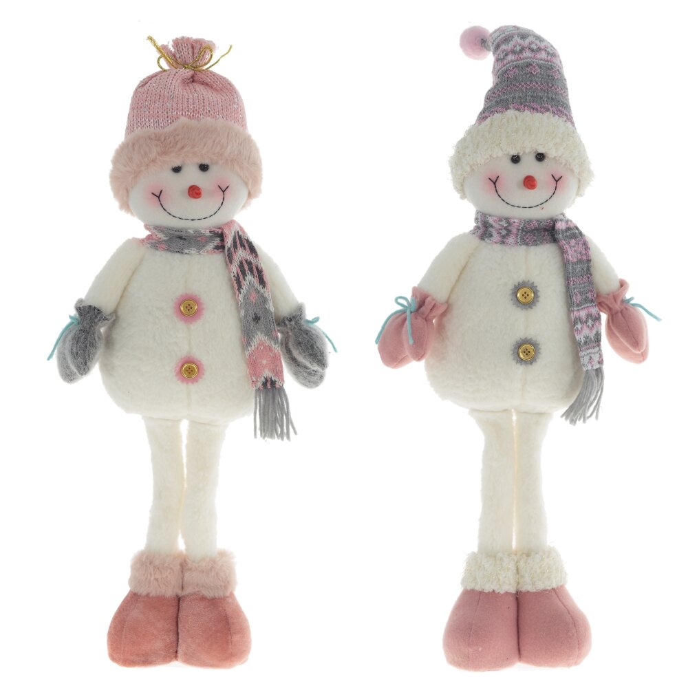 Игрушка набивная Снеговик 22х11х70см 2в. по цене 