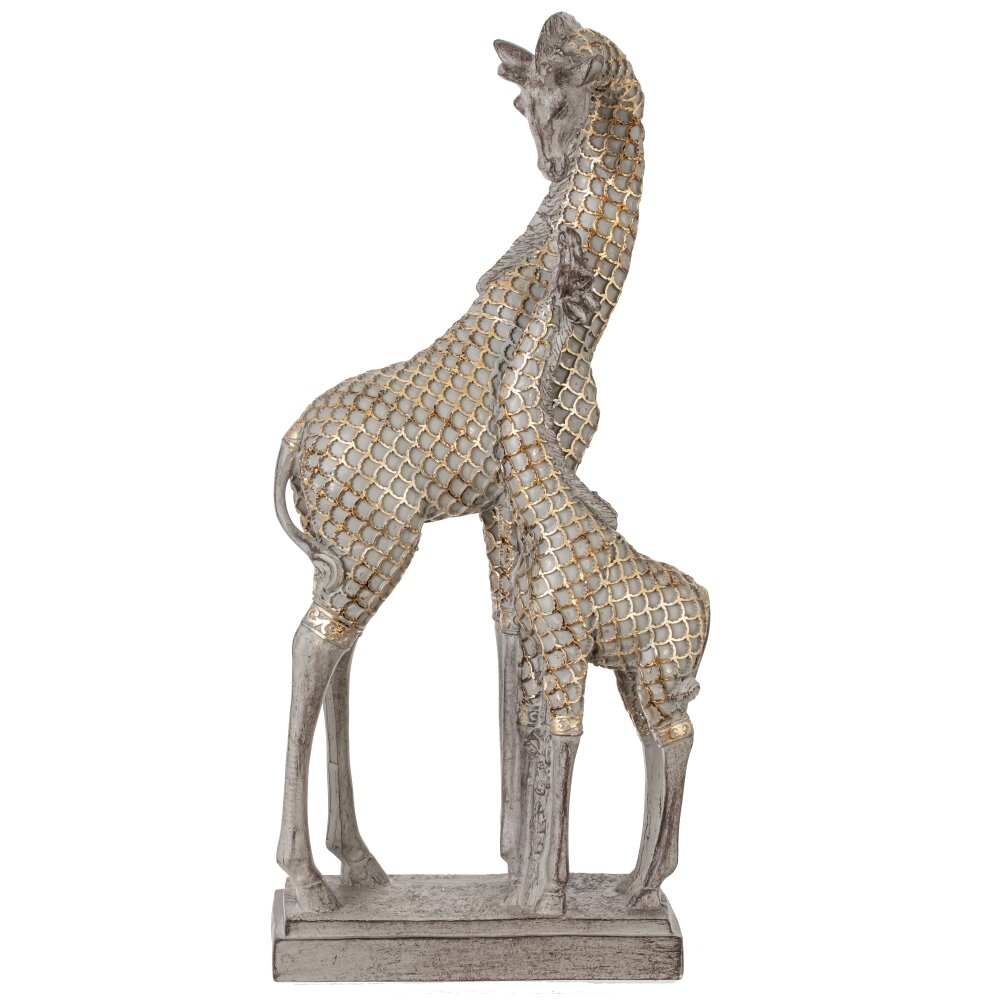 Фигурка декоративная Жирафы 15х8х36см арт.817875 по цене 