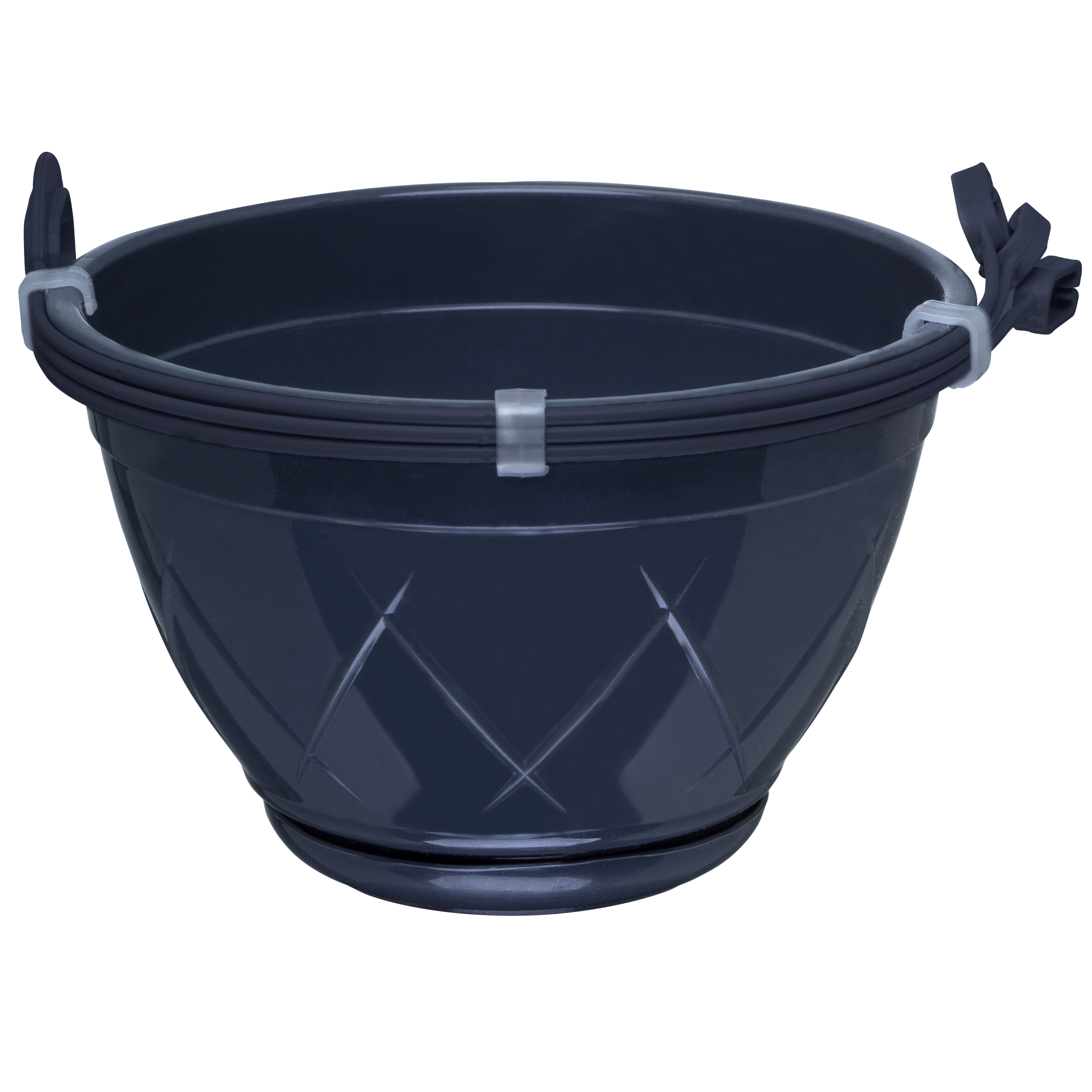 ГОРШОК ЛИЛИЯ ПОДВЕСНАЯ 4 АНТРАЦИТ ПВЛ 4 АНТ по цене 