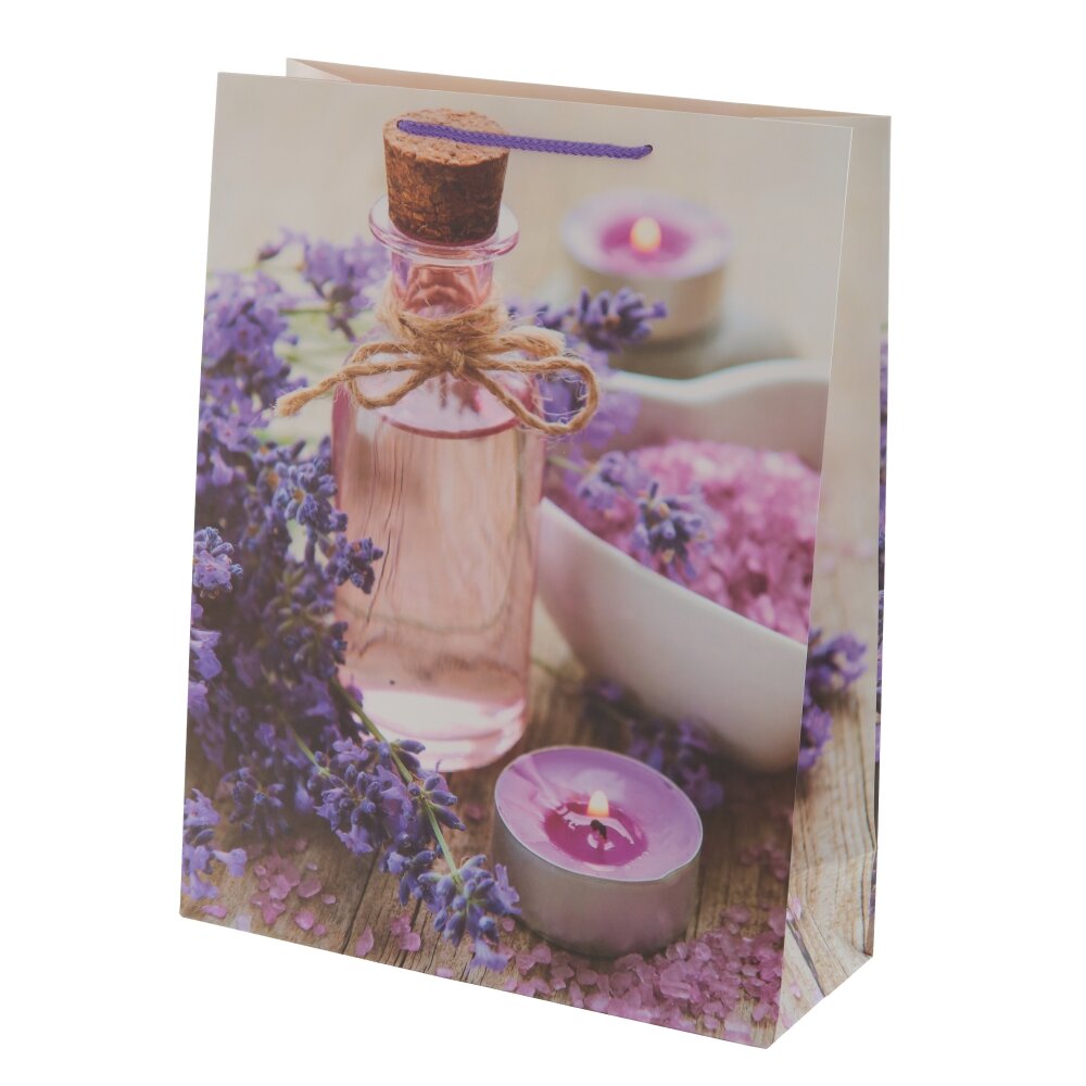 Пакет подарочный Лаванда 31х12х39,5см 4в. по цене 