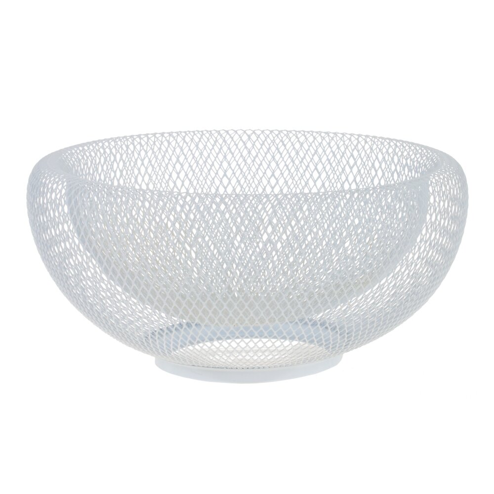 Ваза для фруктов Сетка белый 30х30х14см арт.766263 по цене 