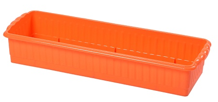 Поддон для рассады РАДИАН пластик 47х16х8см по цене 