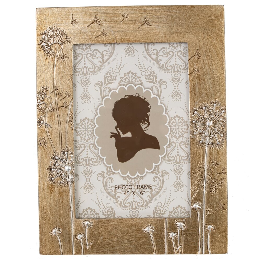 Фоторамка для фото 10х15см, золото арт.817126 по цене 