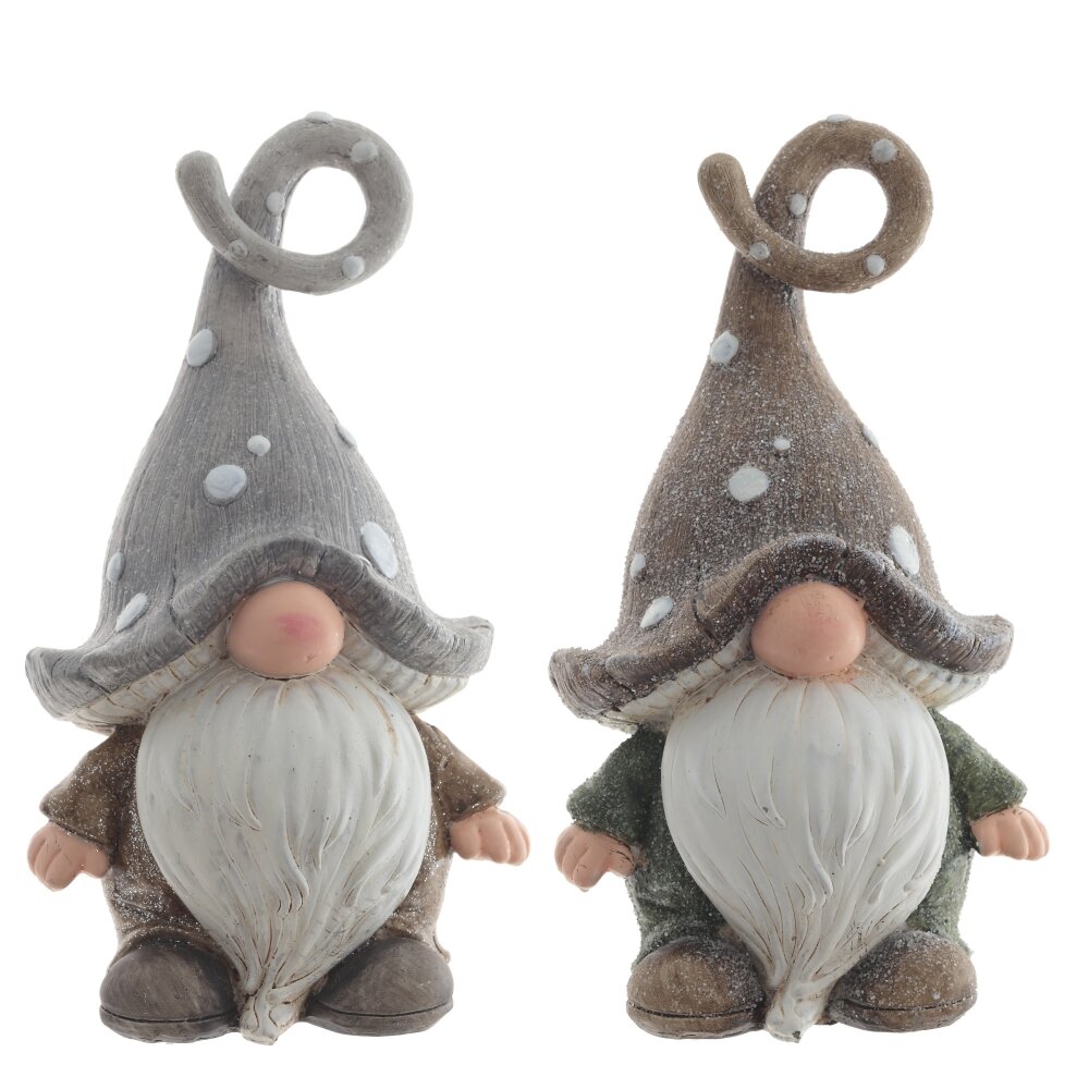 Фигурка декоративная Гном 13х10х23см магнезия арт.791759 по цене 